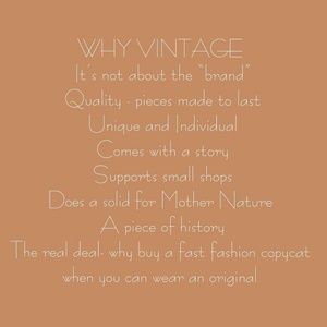 Buying Vintage? Read Me!